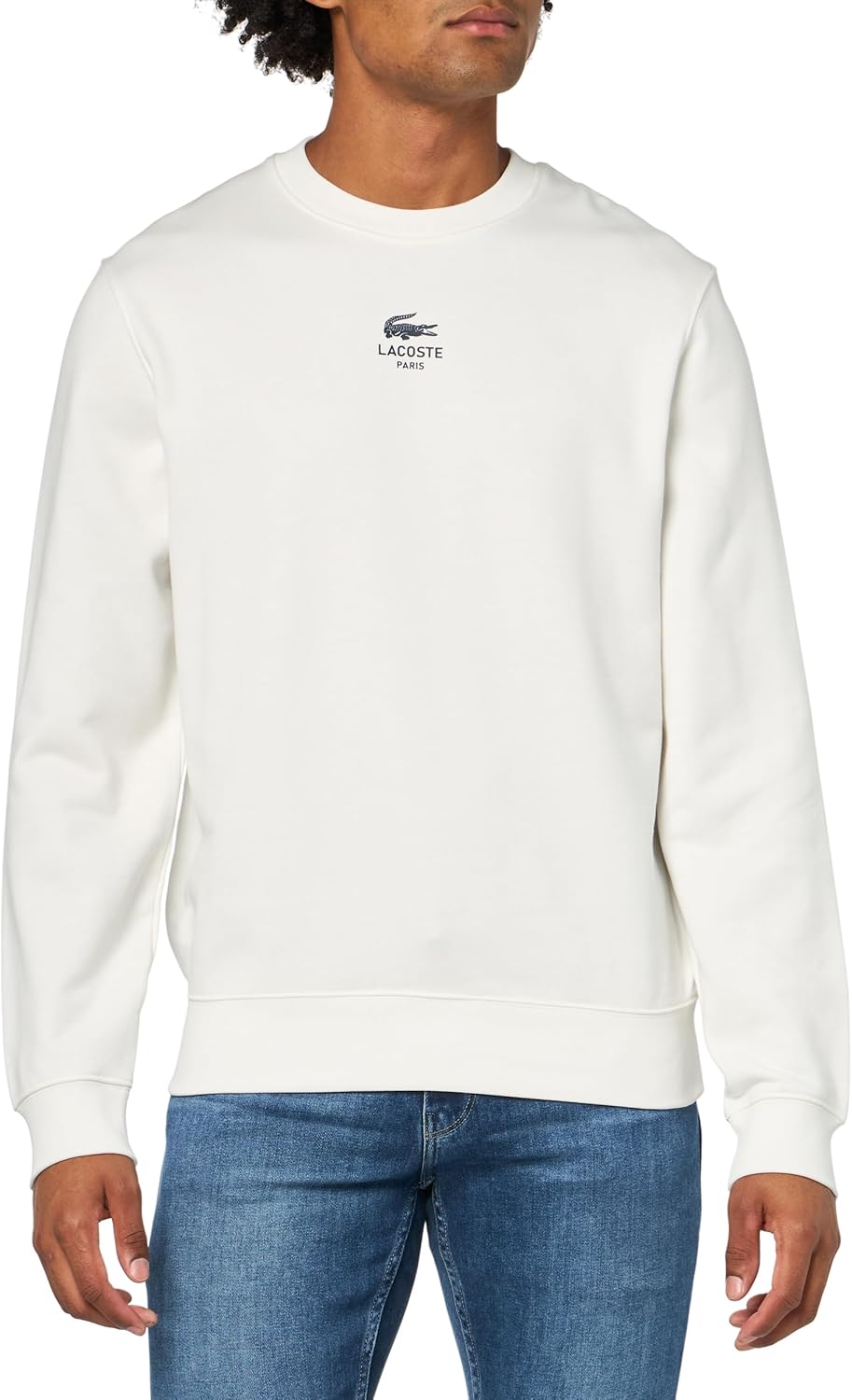 

Lacoste мужская флисовая толстовка с принтом, Flour