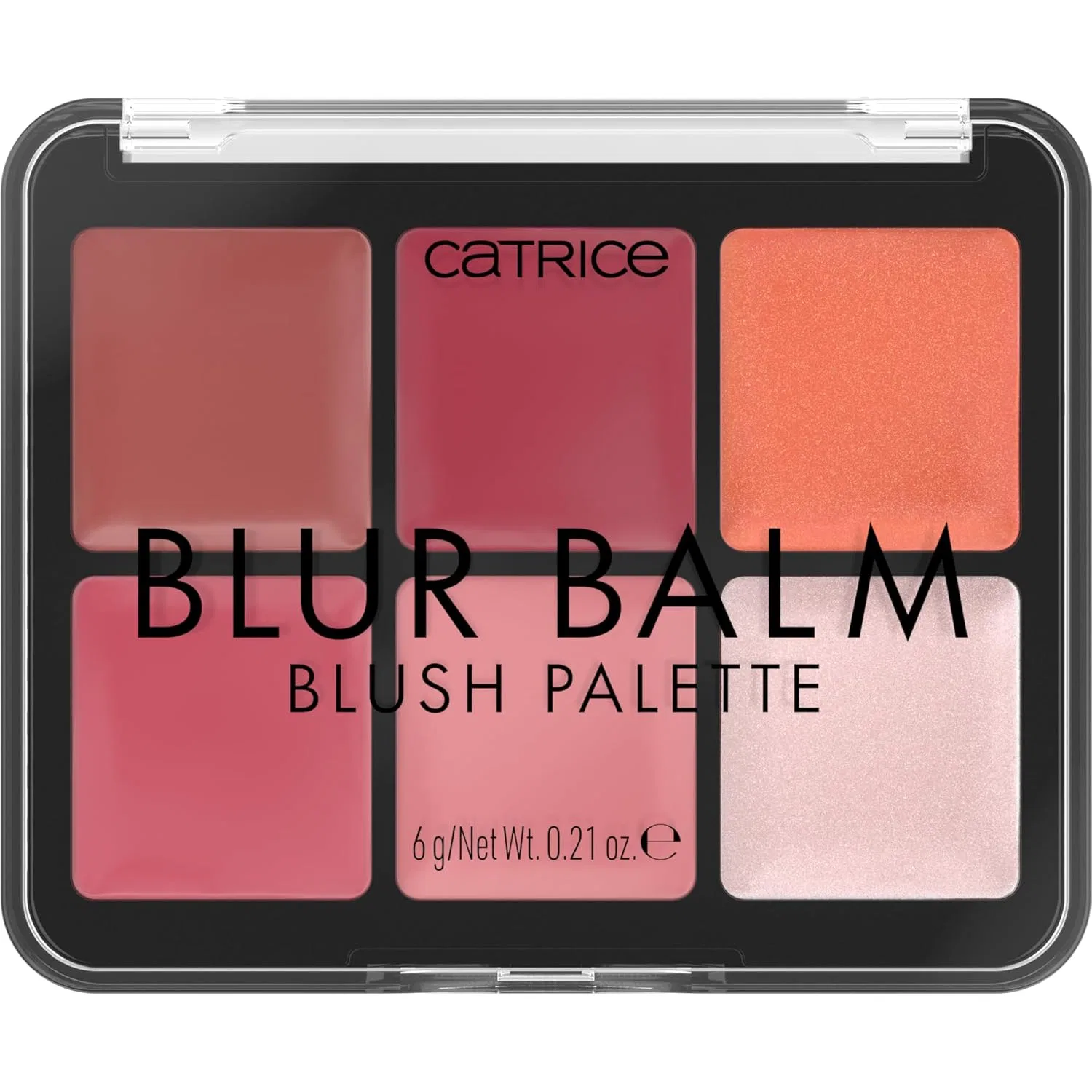 Палетка румян «Blur Balm Blush Palette No. 010» от Catrice (3 шт.) Catrice, 010 Blush Blindness — фото 3