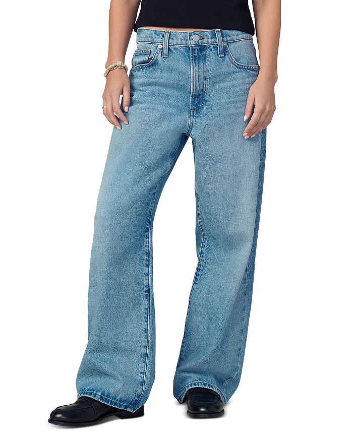 

Джинсы Ryan High Rise Low Slung Baggy Petite в цвете Boundless Joe's Jeans, синий