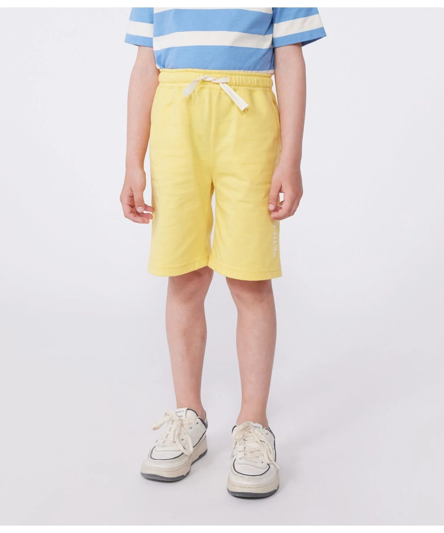 Детские шорты PETIT BATEAU из хлопка жёлтые