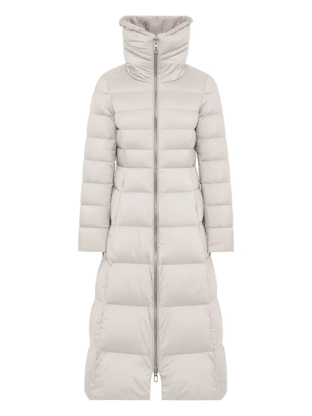 

Стеганая пуховая куртка с воротником-стойкой Duno, нейтральный