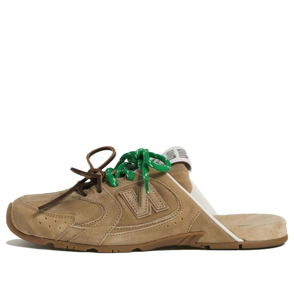 Тапочки x miu miu 530 sl mule 5e333e-z5o-f0379 New Balance, коричневый