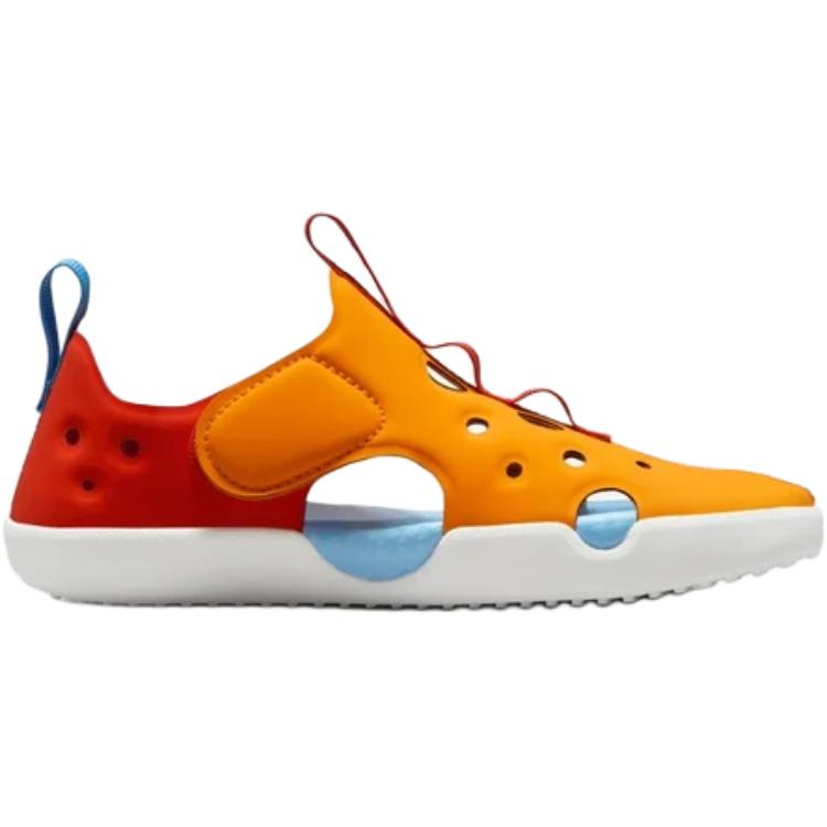 Сандалии Sunray Protect 4 для детей дошкольного возраста Nike, оранжевый/красный/синий — фото 2