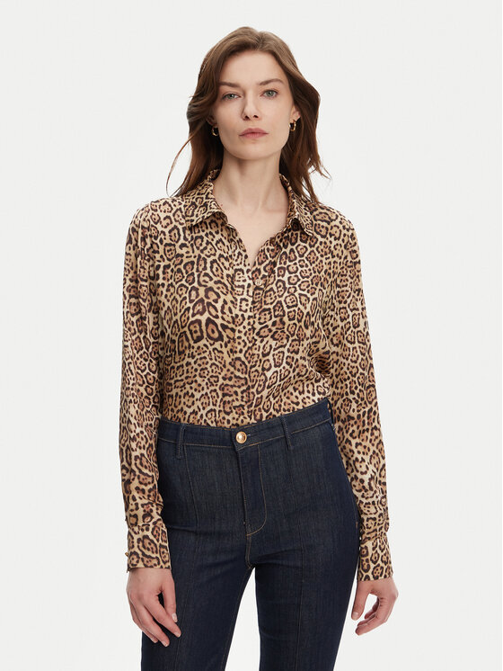 

Рубашка обычного кроя 5GGH32 7298A Marciano Guess, бежевый