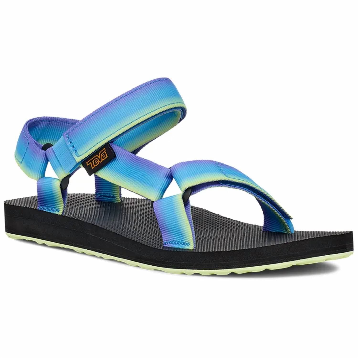 Женские универсальные выпускные сандалии Shadow Lime Teva, Shadow Lime