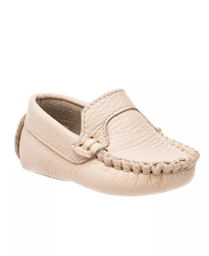 

Мокасины для мальчиков Infant Boy Baby Moccasin Elephantito, коричневый/бежевый