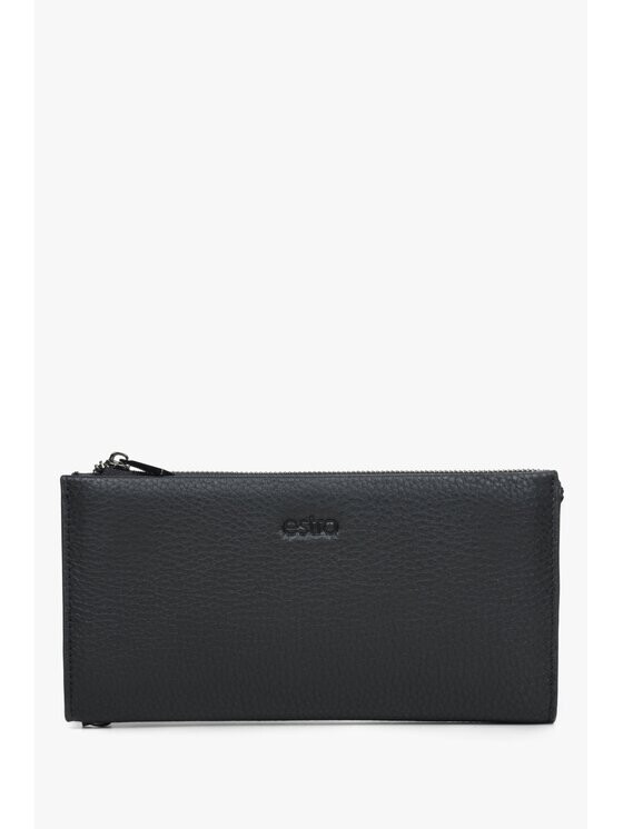

Большой мужской кошелек Estro, черный