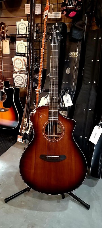 

Акустическая гитара Breedlove Premier Concert Edgeburst CE 2022 - Redwood Top & East Indian Rosewood side, back
