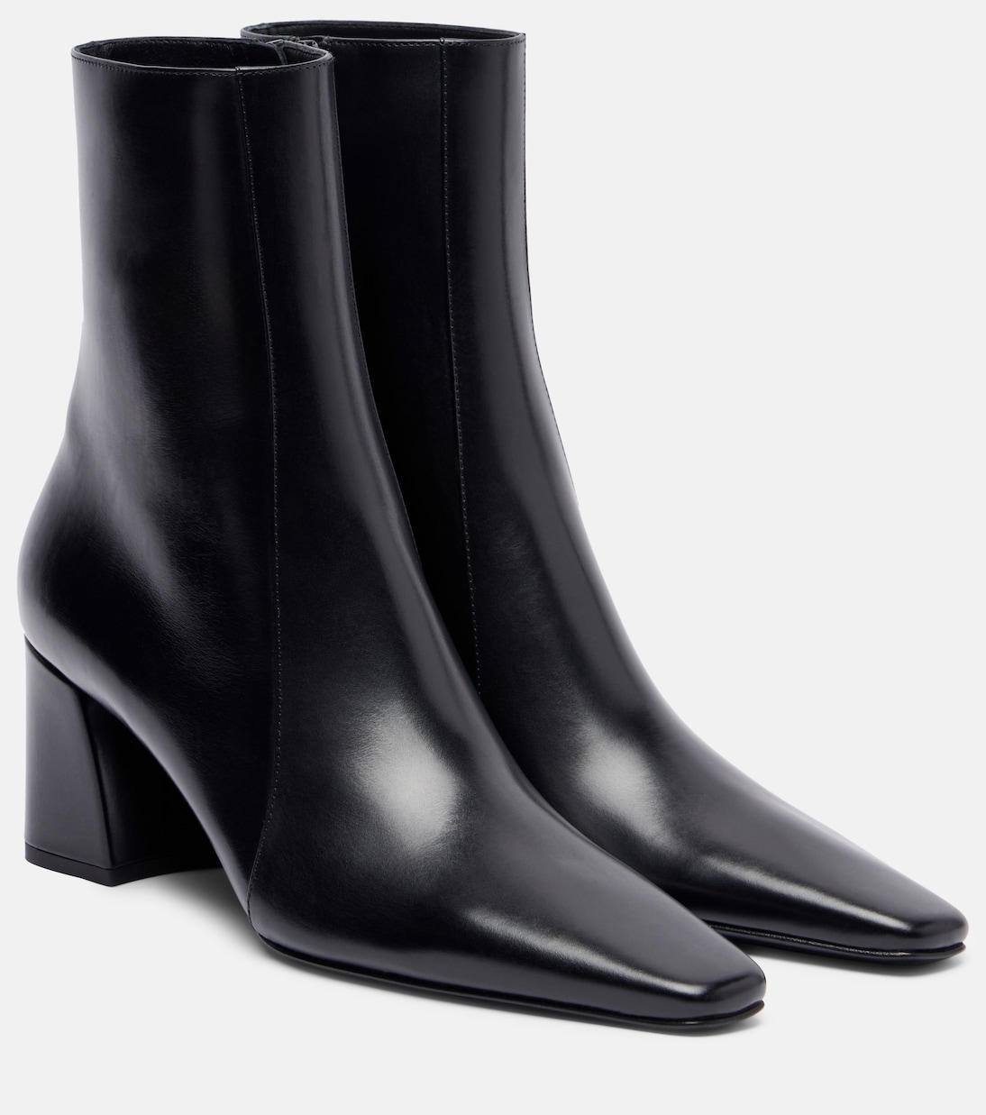 Кожаные ботильоны Rainer Saint Laurent, Noir