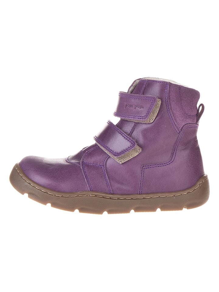 

Ботинки POM POM Leder Barfußschuhe, фиолетовый