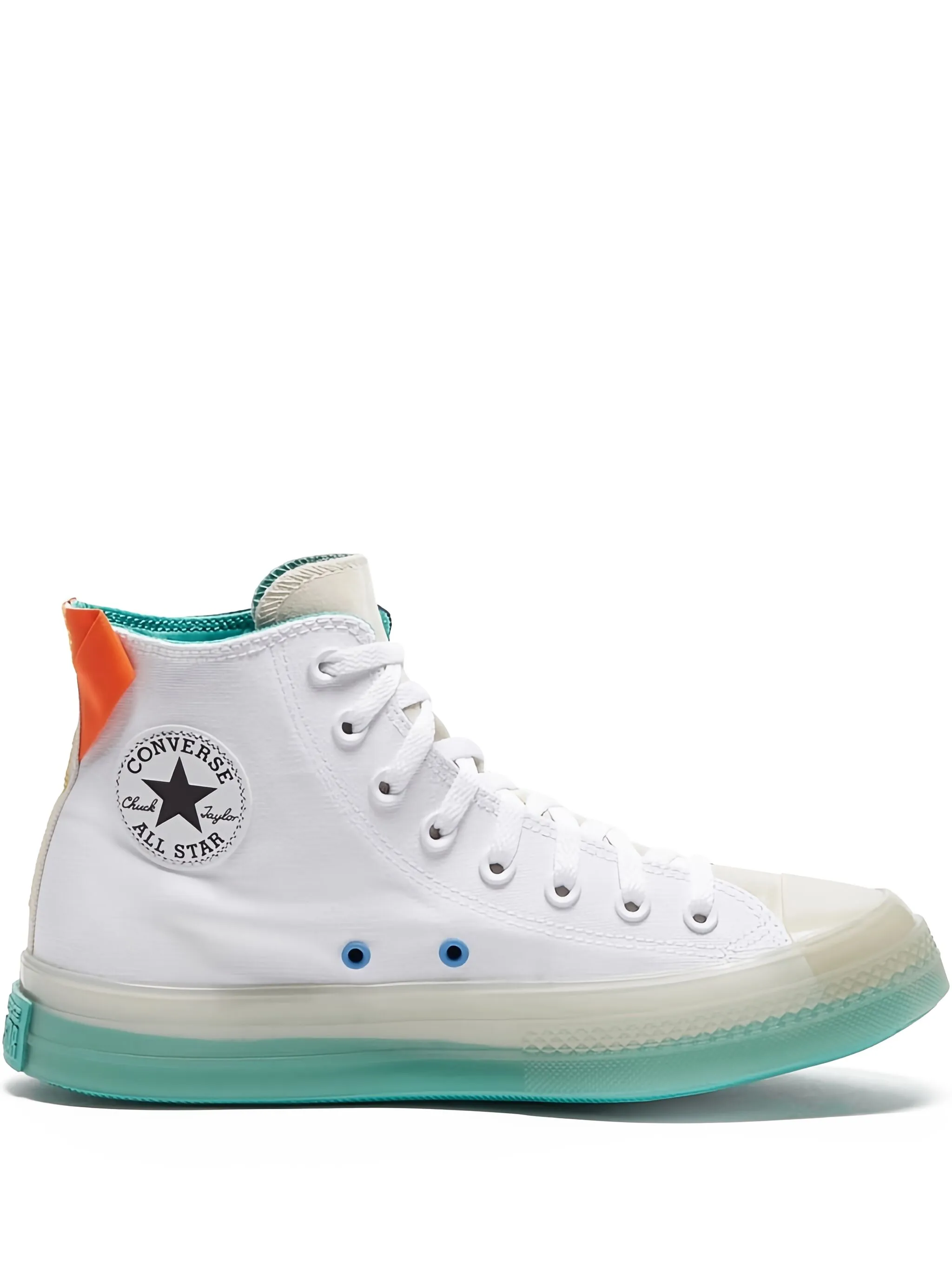 

Кеды Chuck Taylor All Star CX High Color Pop - White/Blue/Orange Converse, белый