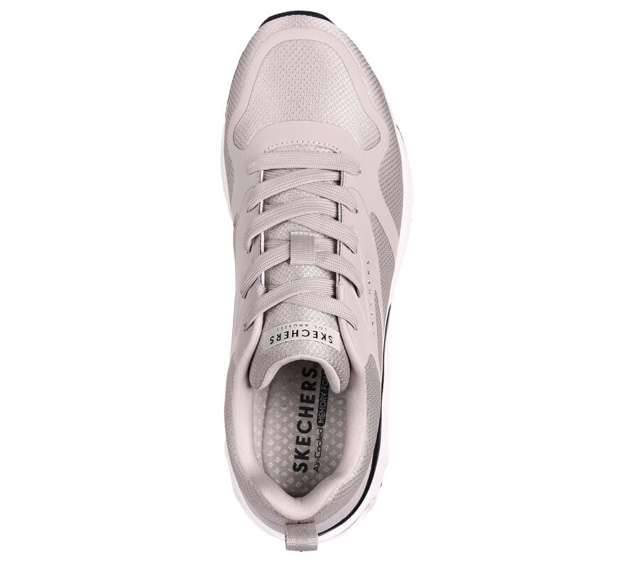 SKECHERS Мужские кроссовки TRES-AIR UNO REVOLUTION-AIRY бежевого цвета — фото 2