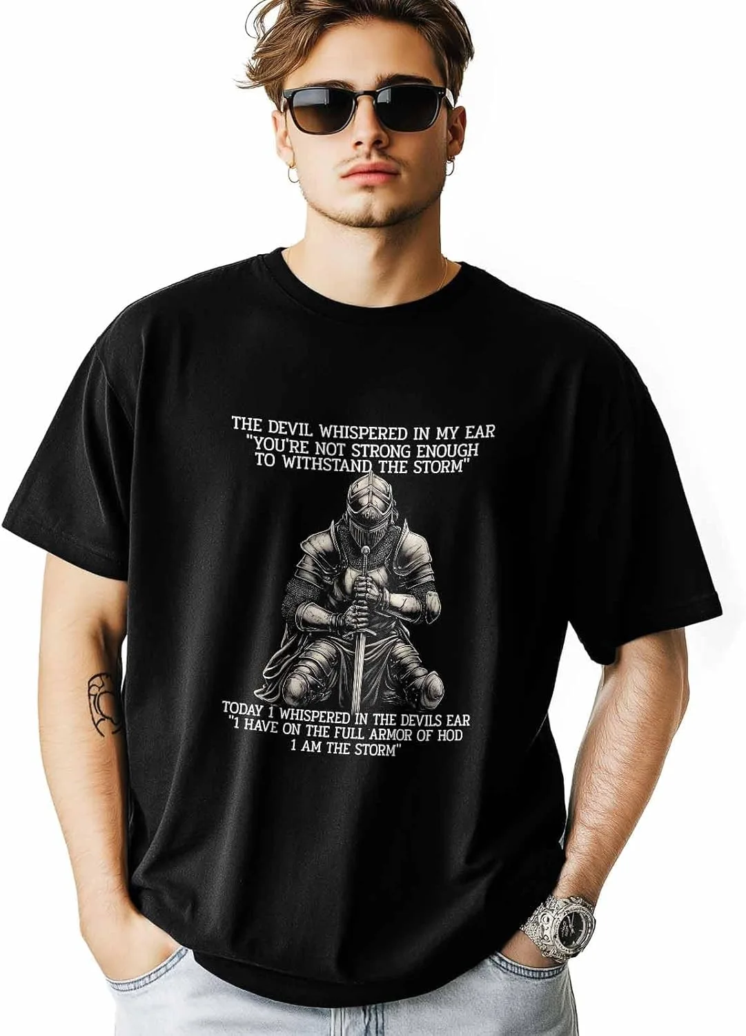 

Футболка мужская Samurai с коротким рукавом и круглым вырезом - 5XL HELLOWINK