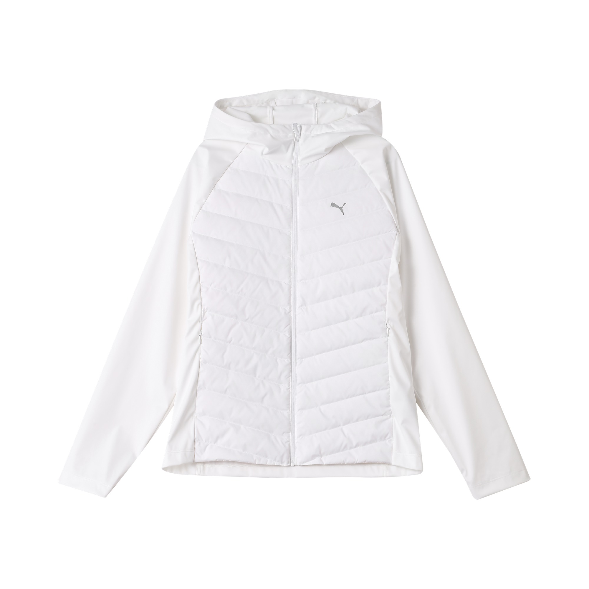 

PUMA Мужская белая пуховая куртка, White-02