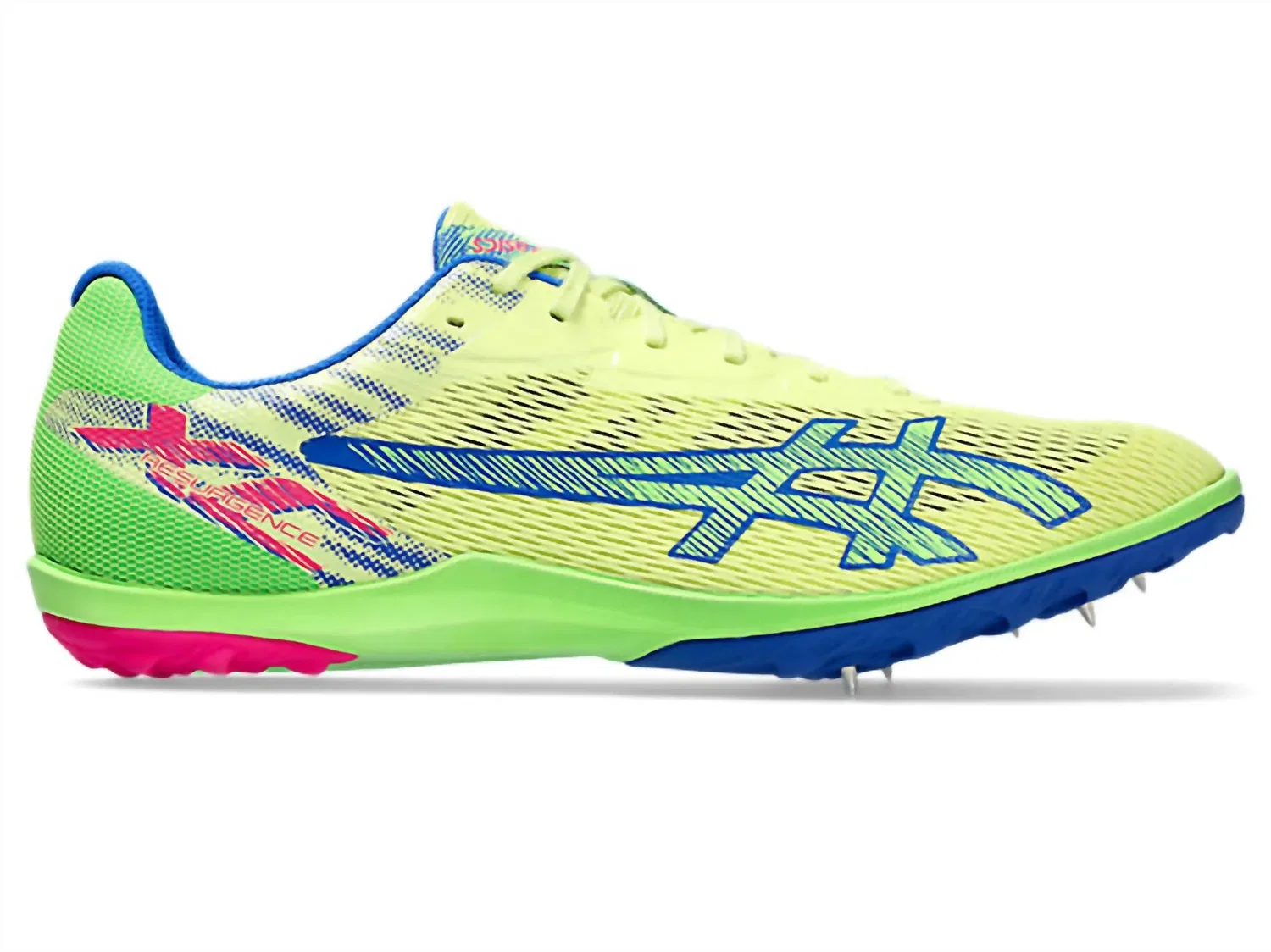 Asics Мужские кроссовки Resurgence Xc в расцветке Glow Yellow/green Gecko
