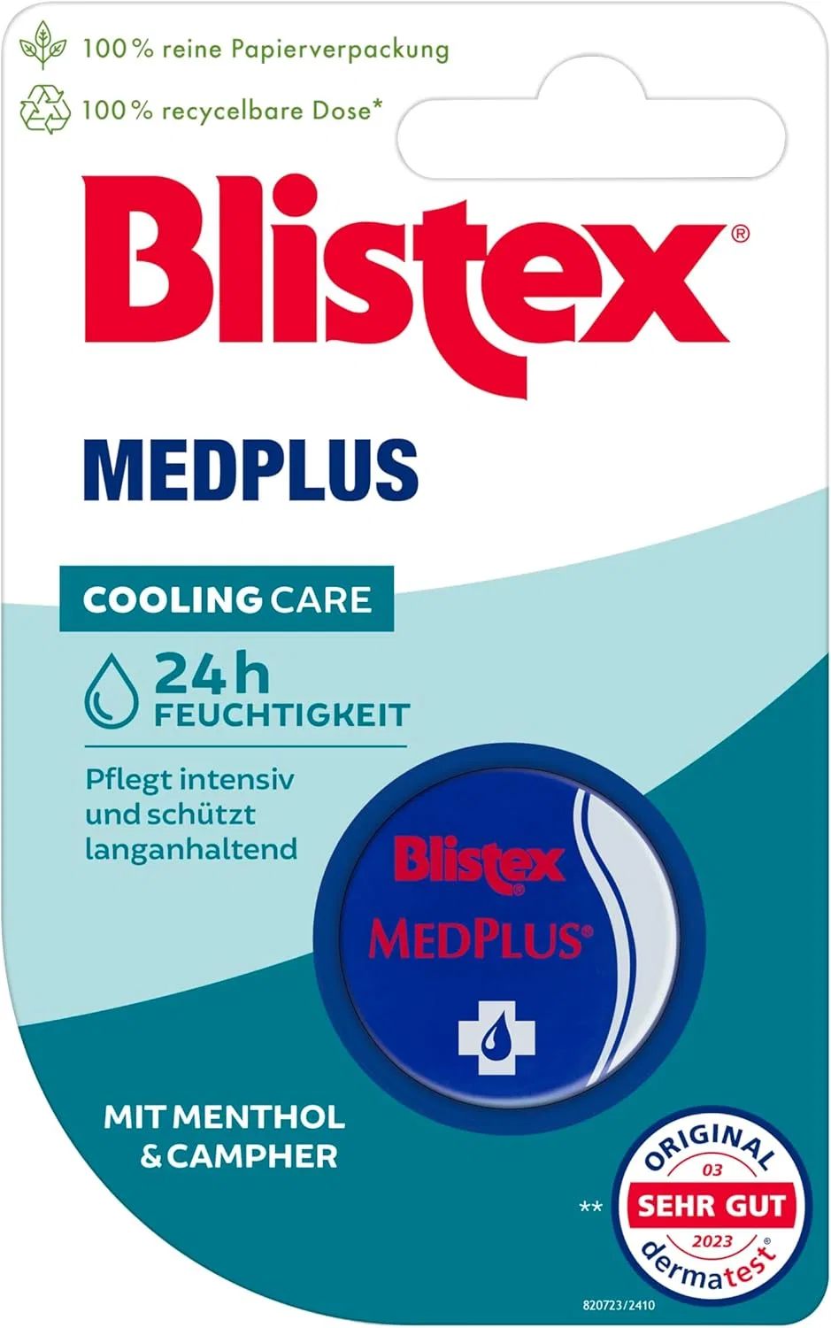 Бальзам для губ Blistex MedPlus SPF 15 в баночке Blistex