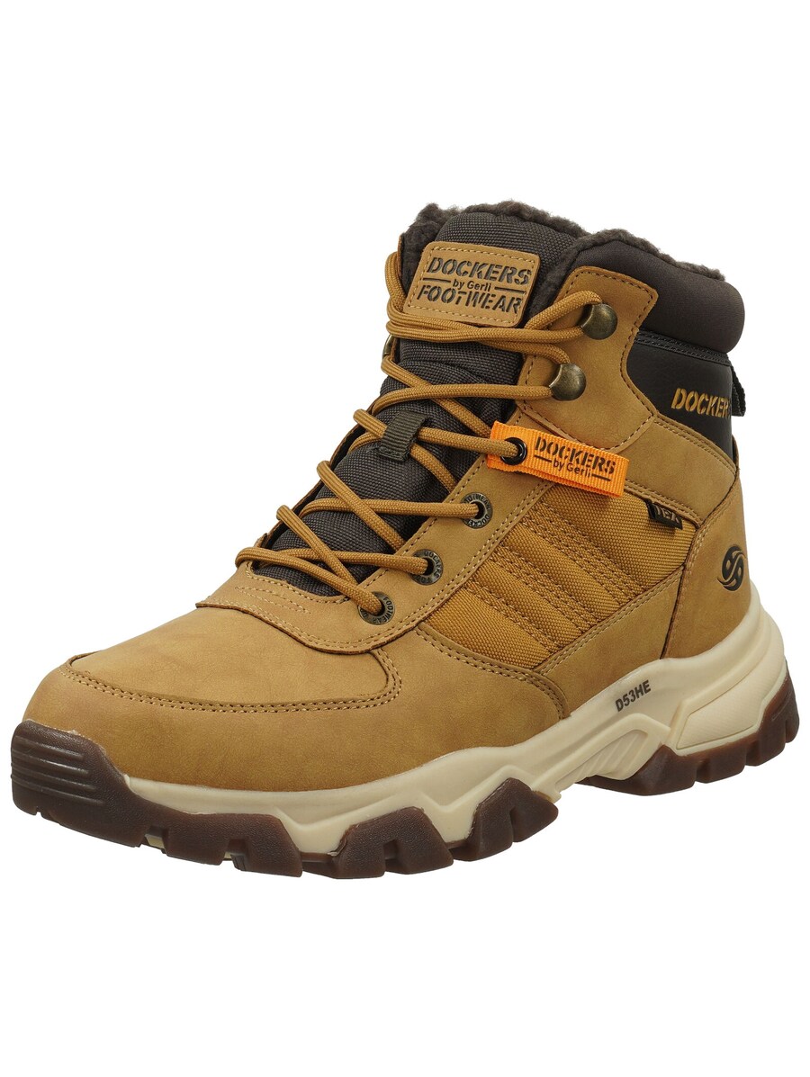 

Ботинки на шнуровке Dockers by Gerli, Yellow