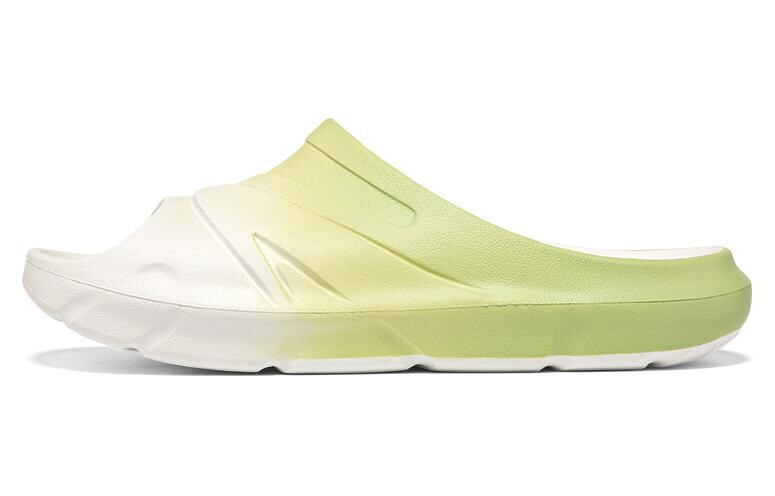 

Шлепанцы из овчины мужские белые/зеленые Anta