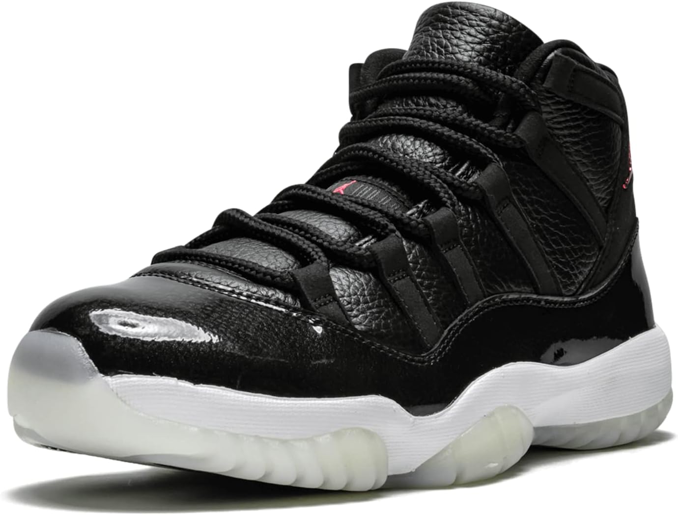Детские кроссовки Jordan Air 12 Retro Bg French Black/Red Nike, белый/черный/красный — фото 4
