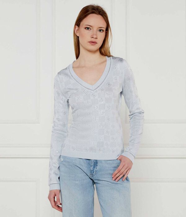 

Свитер Рози 4г Regular fit Guess Jeans, синий