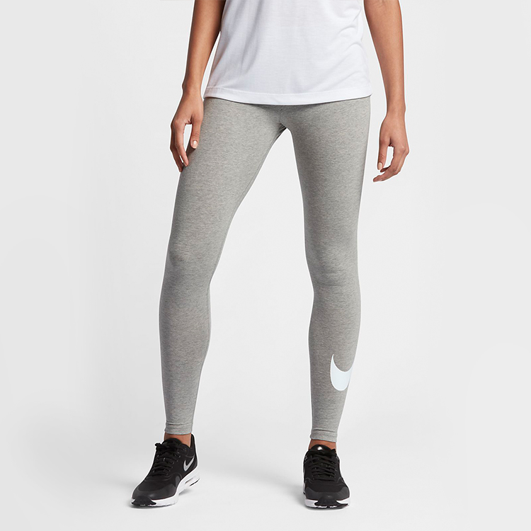 Женские спортивные брюки Nike тонированные темно-серые — фото 4