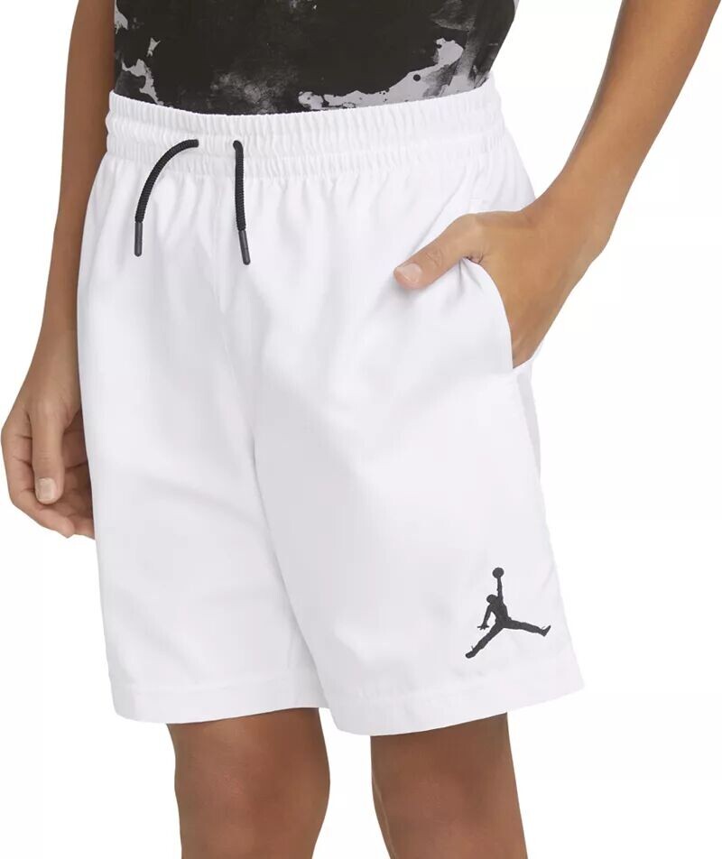 

Тканые шорты для игр Jordan Jumpman для мальчиков, белый