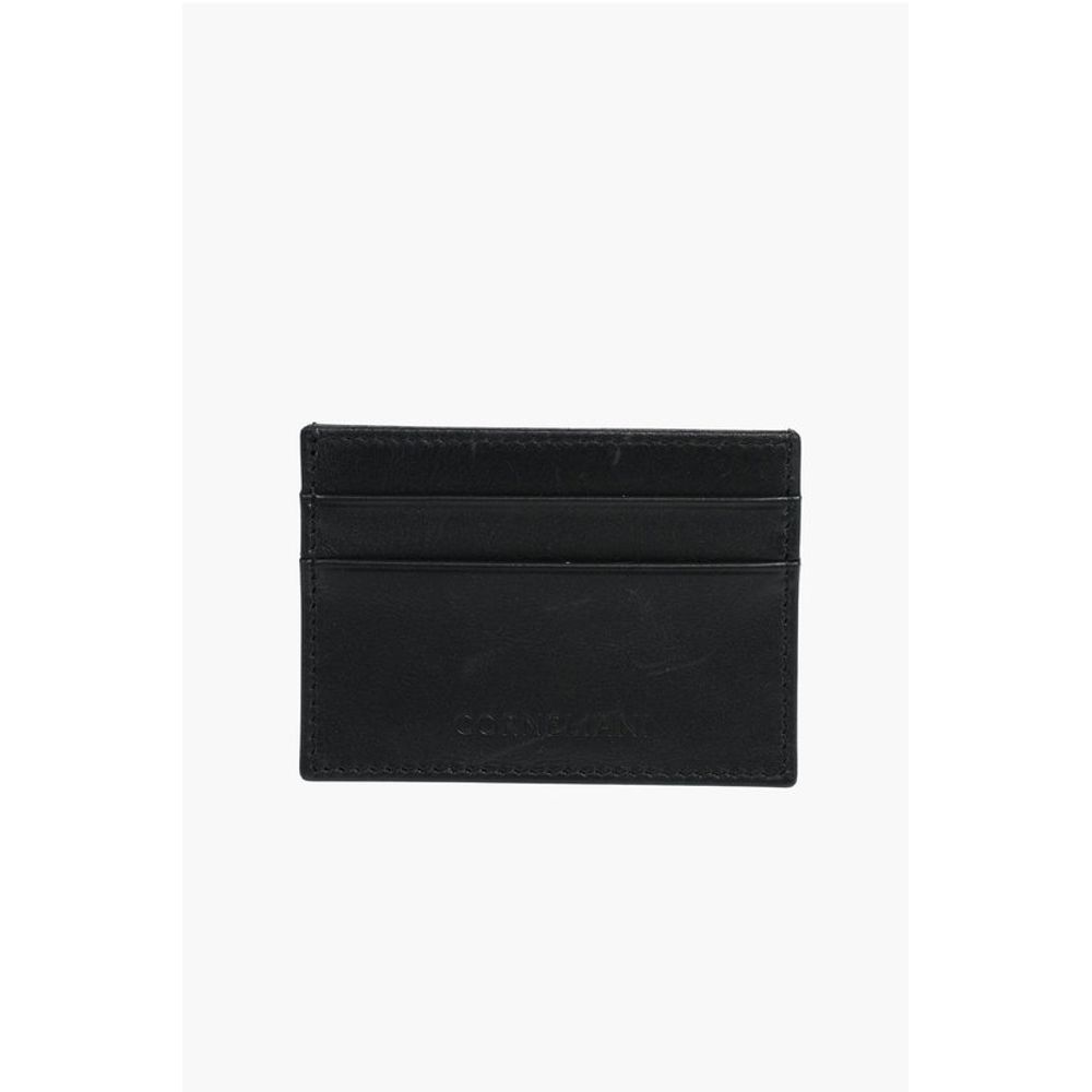 

Кожаный держатель карт с горизонтальным отделением Corneliani, Black
