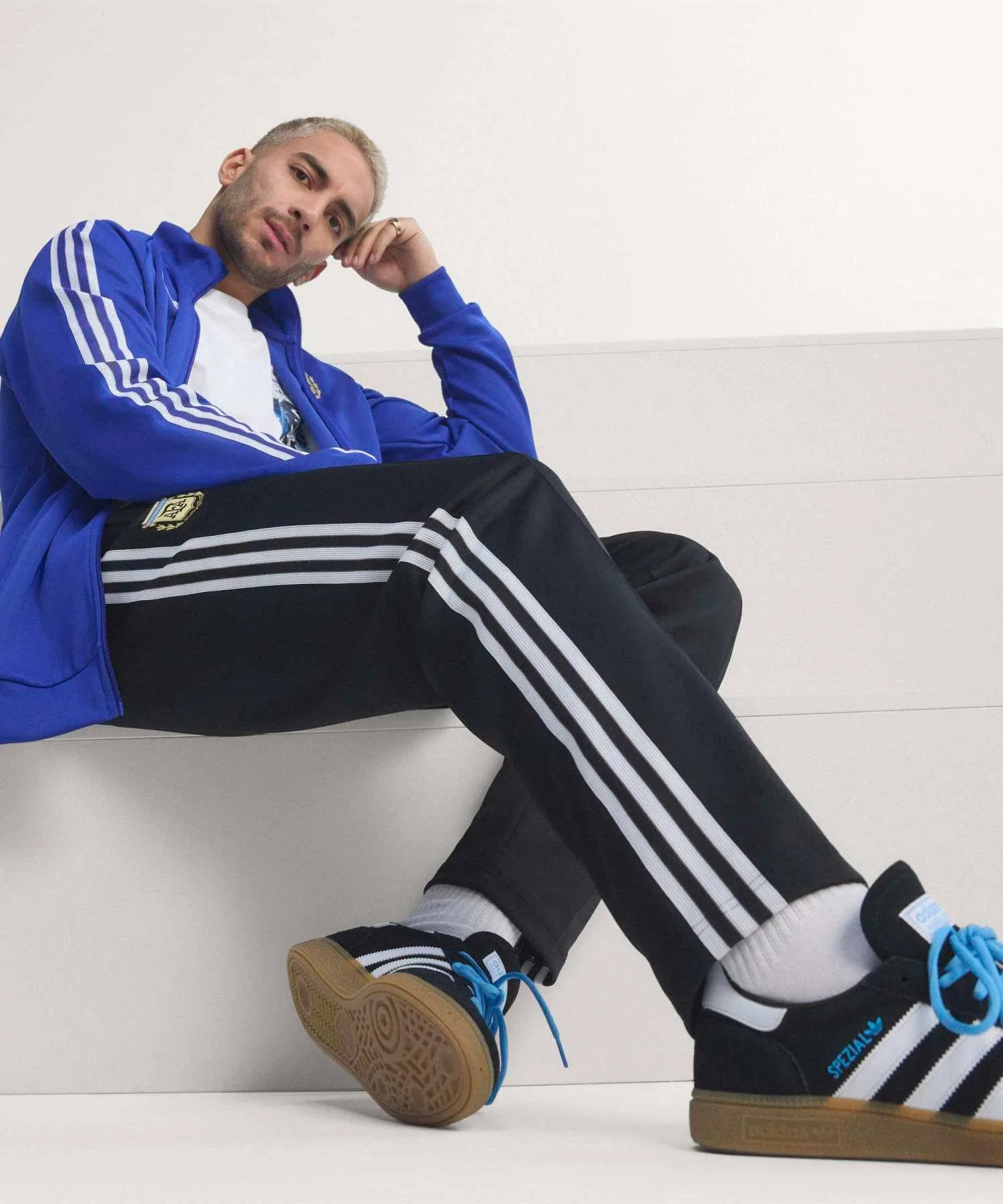 Оригинальные спортивные штаны сборной Аргентины / adidas — фото 3