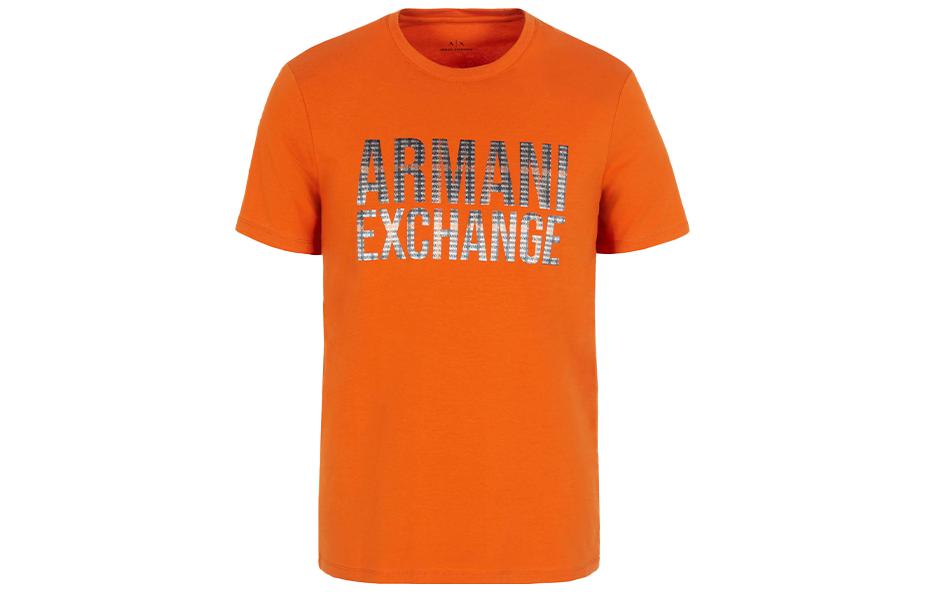 

AE FW23 футболка мужская orange ARMANI EXCHANGE, оранжевый