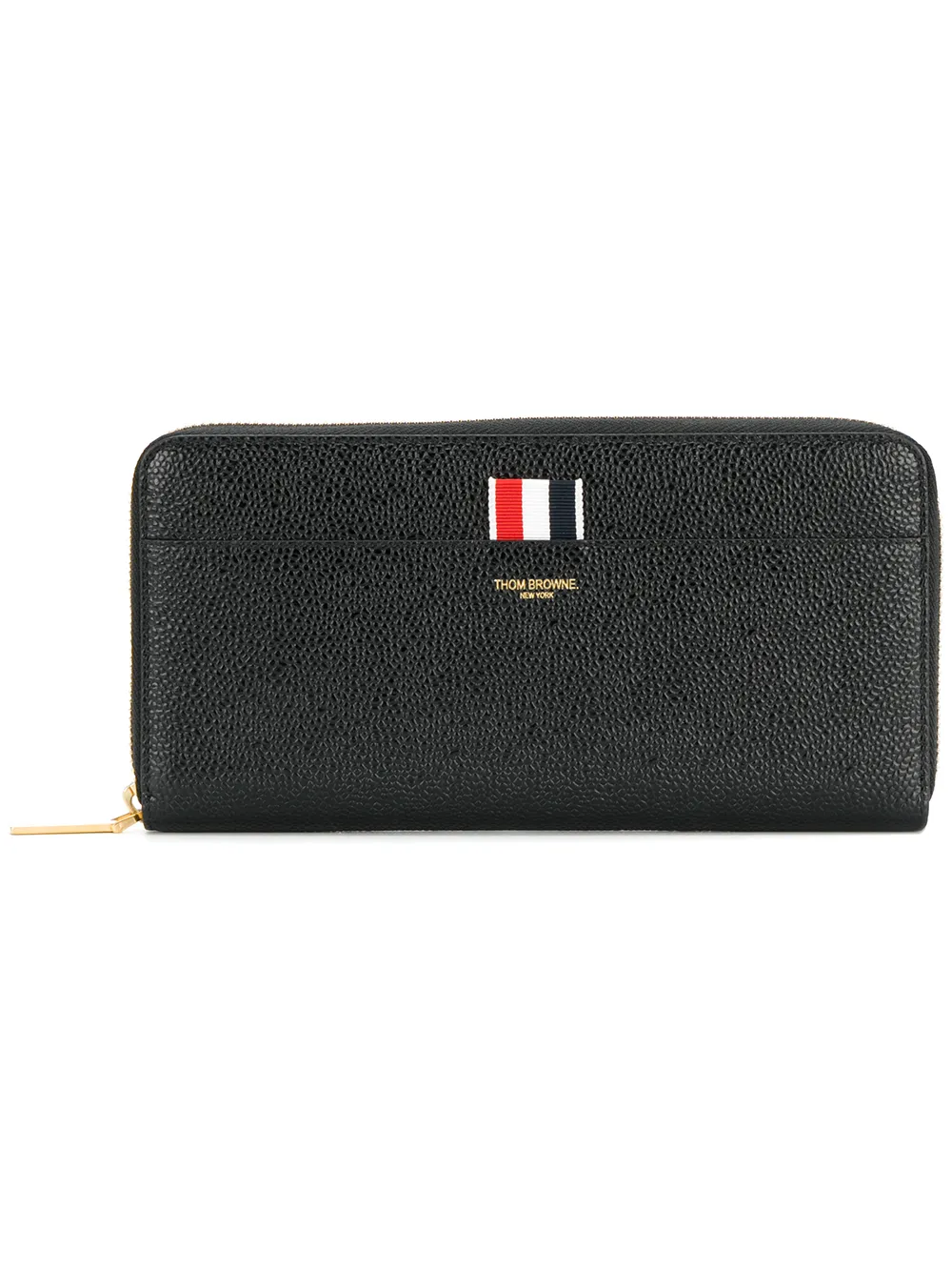 

Кошелек на молнии THOM BROWNE, черный