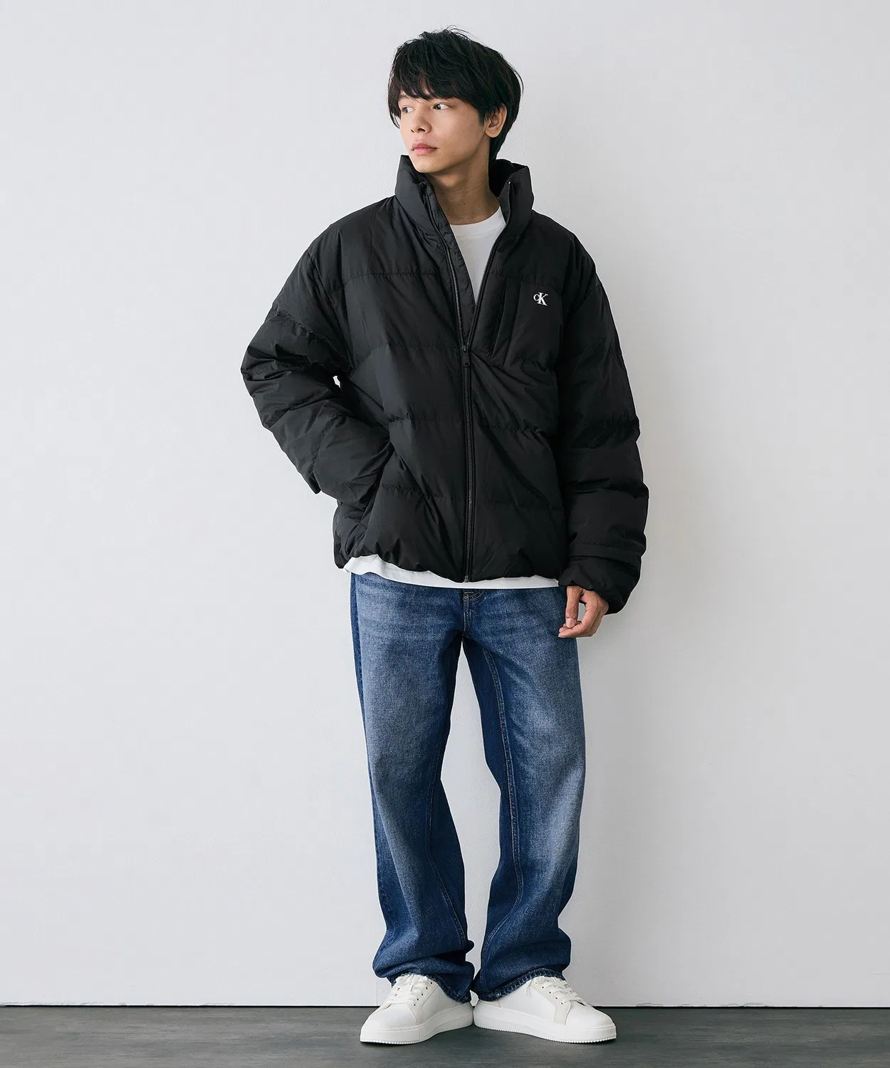 Пуховик Calvin Klein Jeans черный