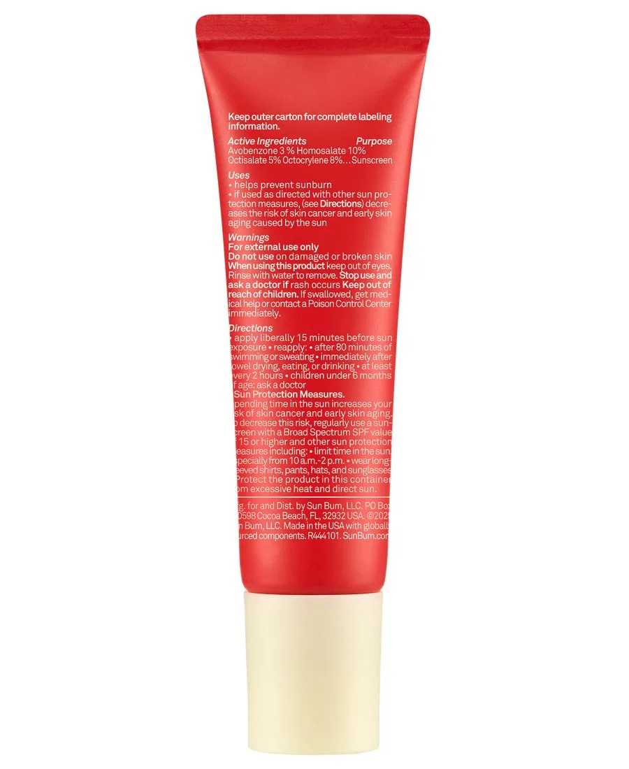 Оригинальный тонированный солнцезащитный бальзам для губ SPF 30, 14 г Sun Bum, heat wave — фото 3