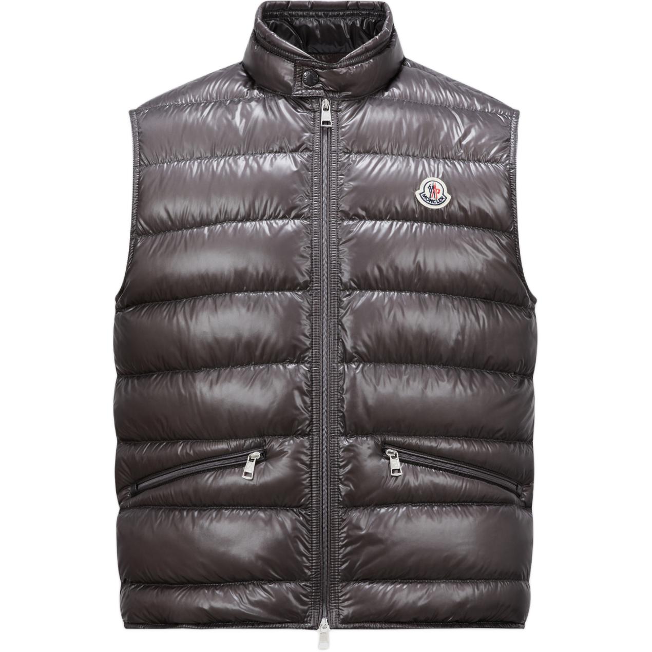 

Жилет мужской темно-серый Moncler