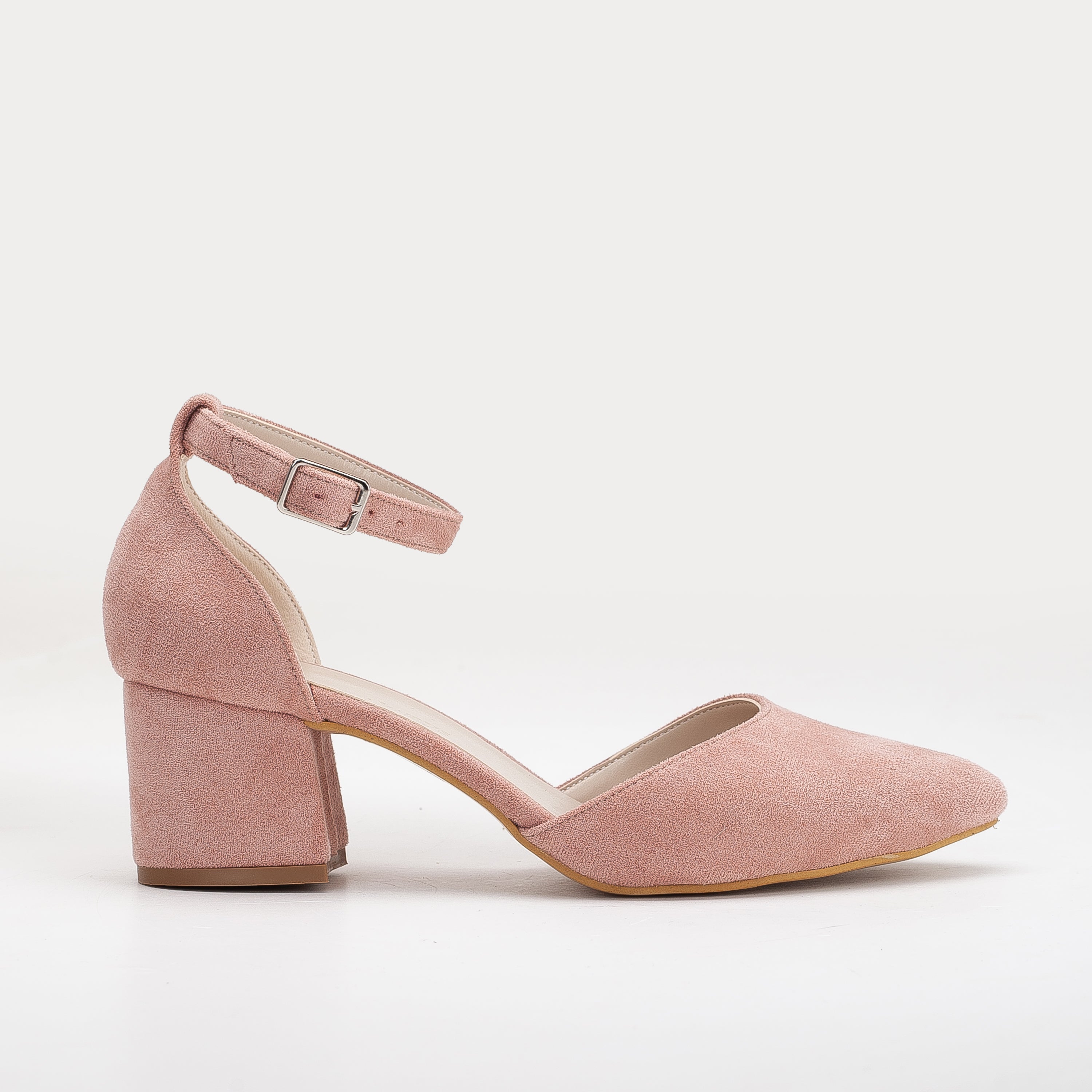 Marcelle туфли на низком каблуке Forever & Always Shoes, розовый