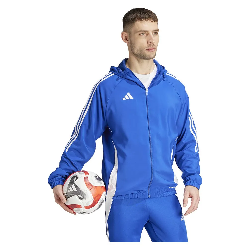 Куртка adidas Tiro24 Windbreaker, синий — фото 3