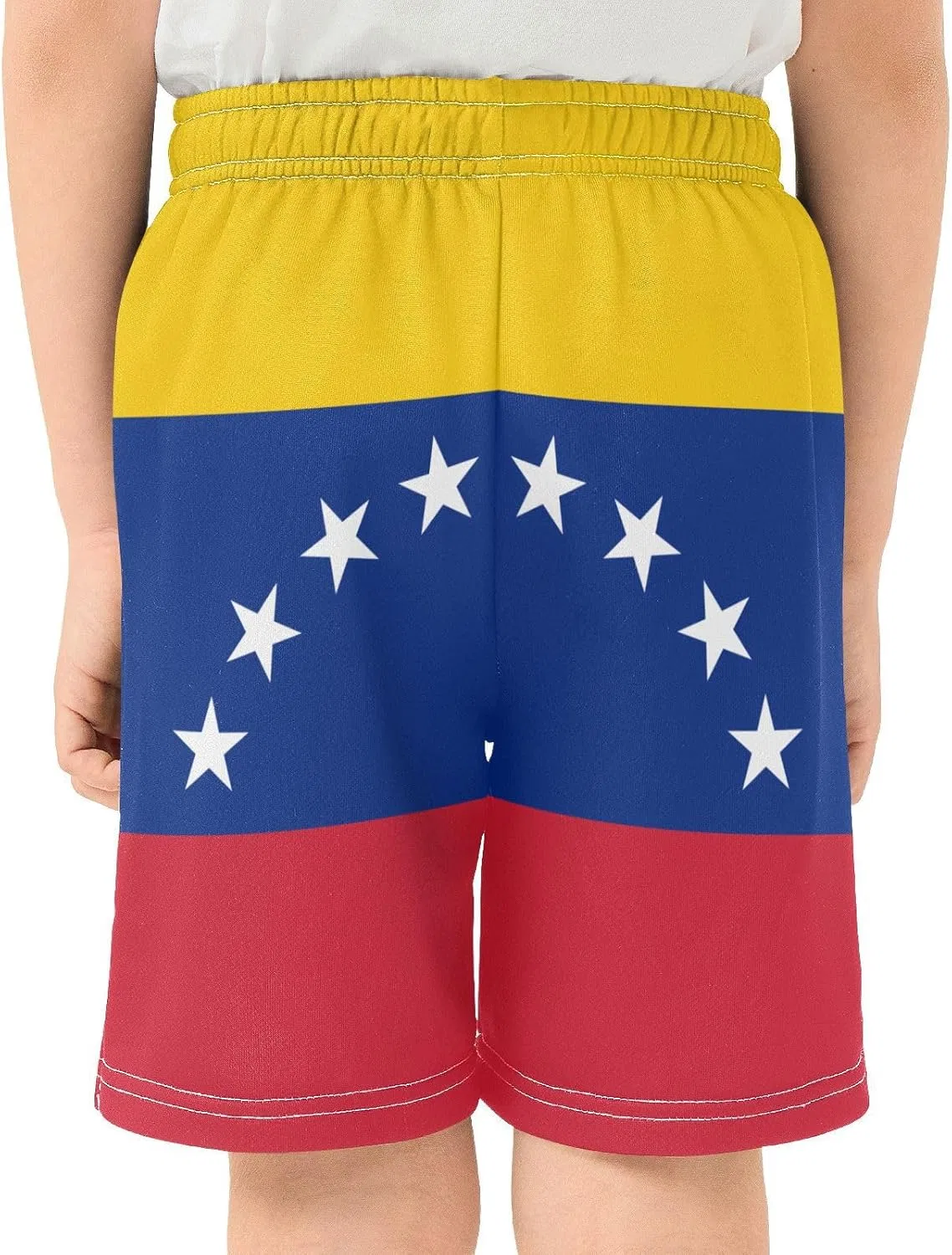 Детские шорты для активного отдыха GuoChe, цвет Venezuela Flag — фото 4