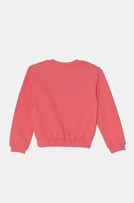 Хлопковая толстовка для малышей United Colors Of Benetton, розовый — фото 2