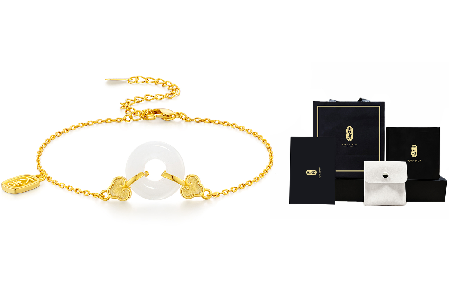 

Браслет из сплава Jodie&Kevin для женщин Jodie＆Kevin, золото