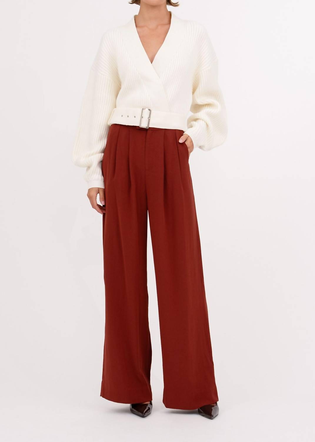 

Сандана Брюки в рыжем цвете NONCHALANTLABEL, Rust