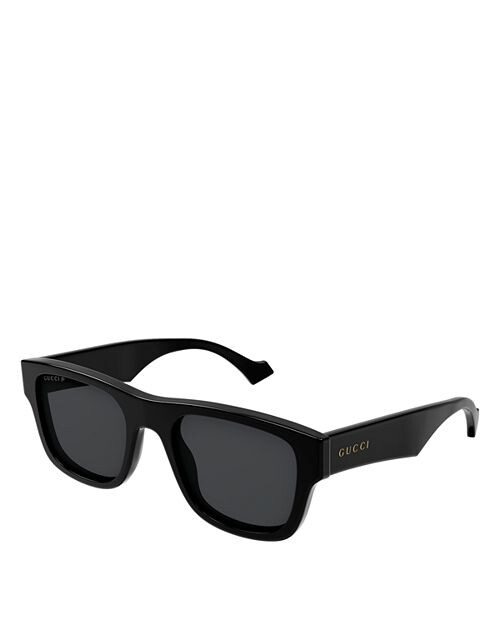 

GG1427S Поляризованные квадратные солнцезащитные очки Gucci Generation, 53 мм Gucci, цвет Black