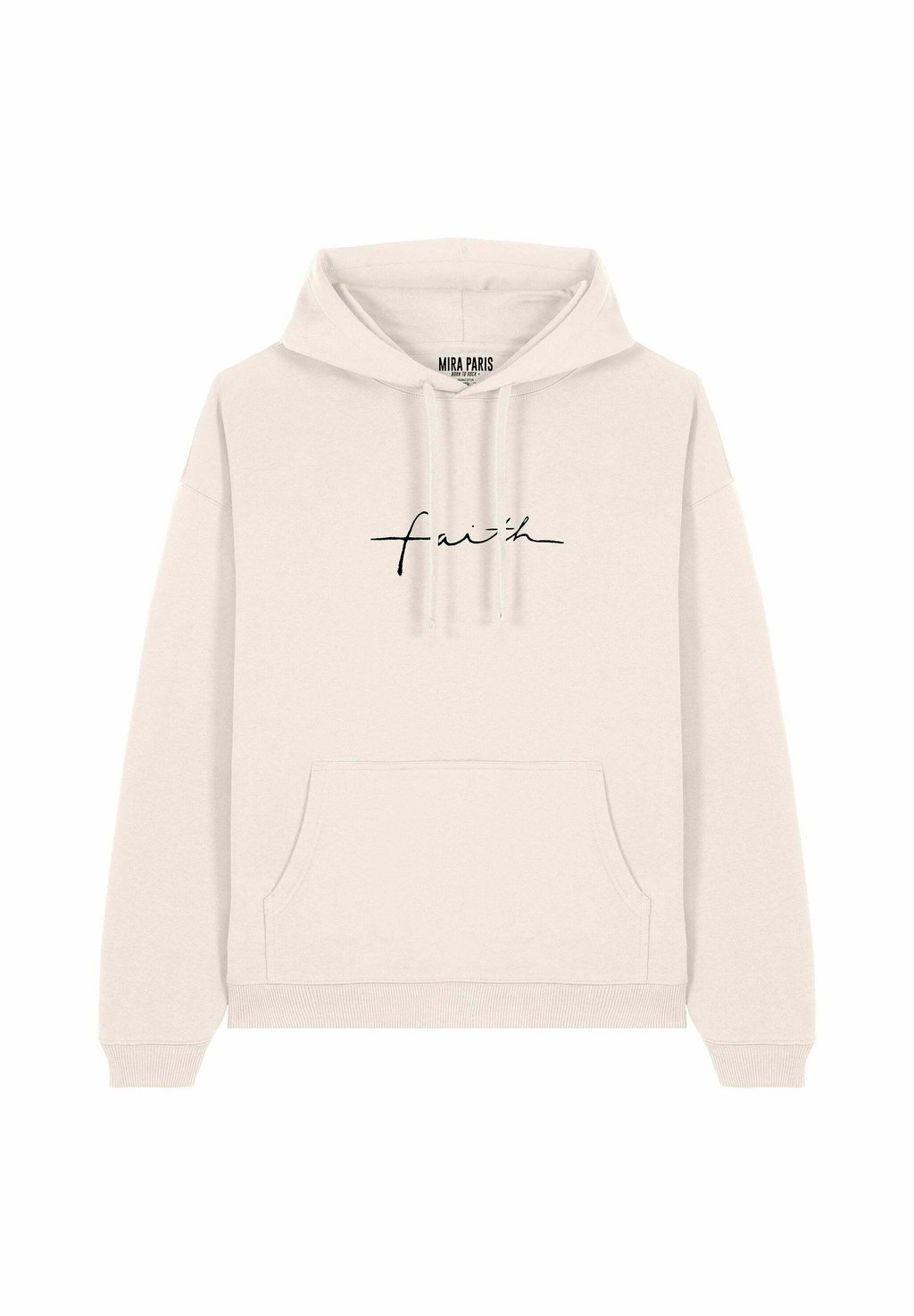 

Толстовка FAITH EMBROIDERY UNISEX - Hoodie Mira Paris, кремовый
