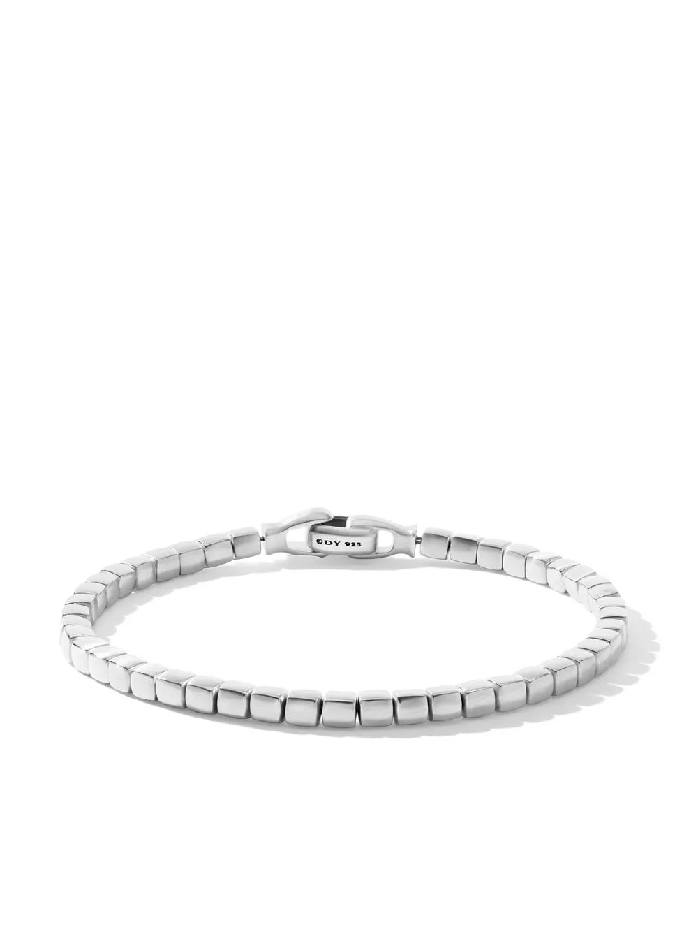 

Серебряный браслет Spiritual Beads Cushion (4 мм) David Yurman, серебяный
