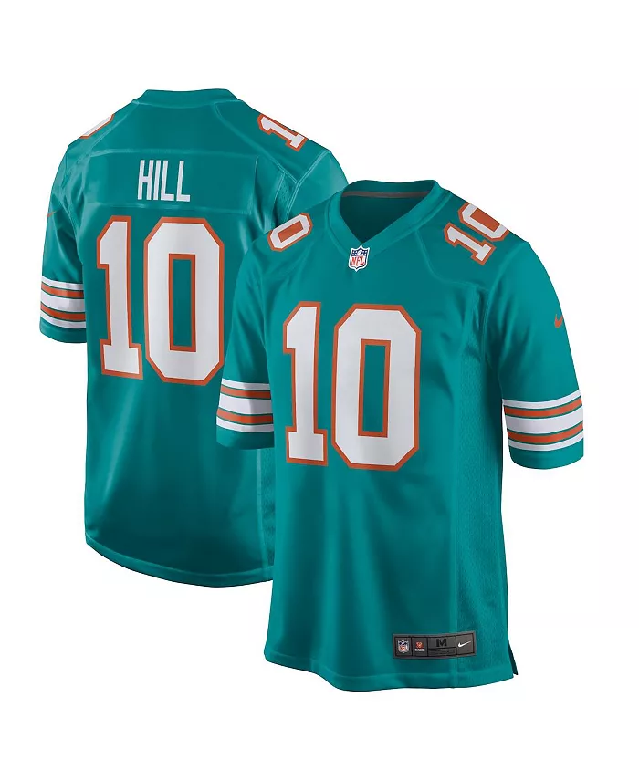

Мужская игровая футболка Tyreek Hill Miami Dolphins Nike, синий