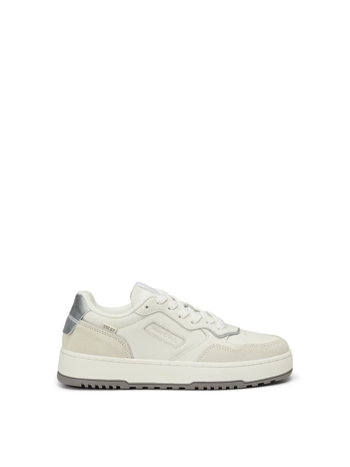 

Низкие кроссовки Marc O'Polo, цвет white/silver