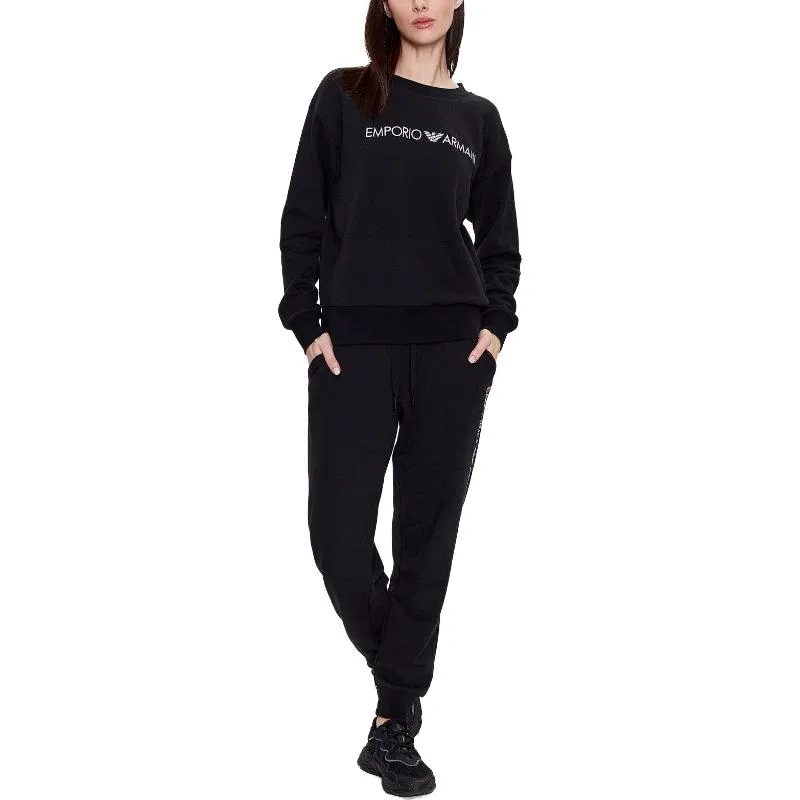 Толстовка женская FW23 Black EMPORIO ARMANI — фото 4