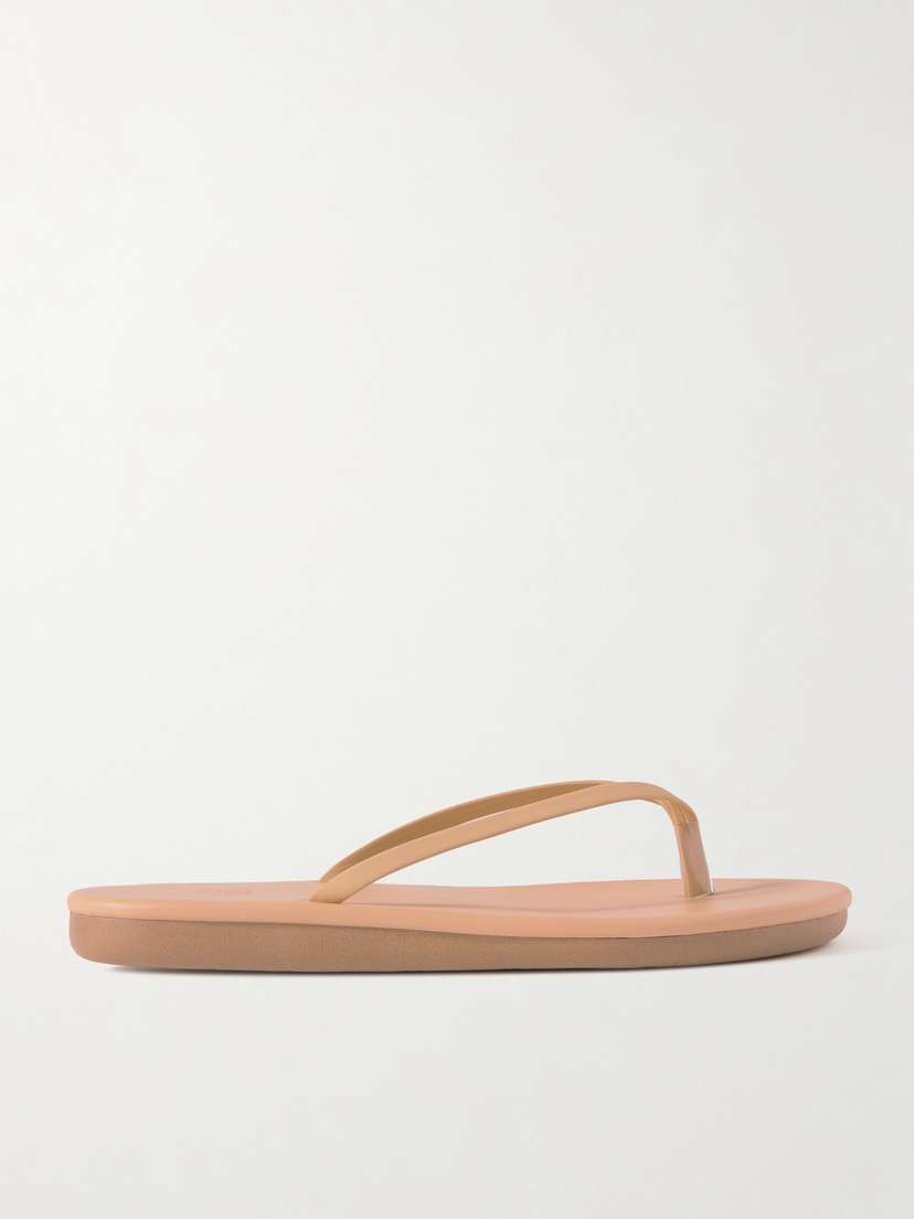 Кожаные шлепанцы Saionara Ancient Greek Sandals, бежевый