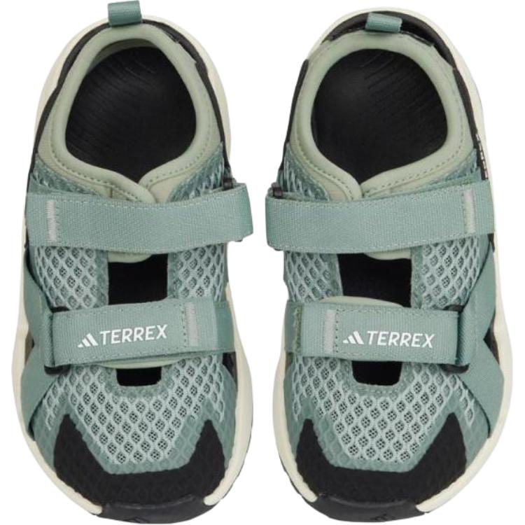 Детские сандалии Terrex Hydroterra для детей от 3 до 7 лет Adidas, зеленый — фото 3