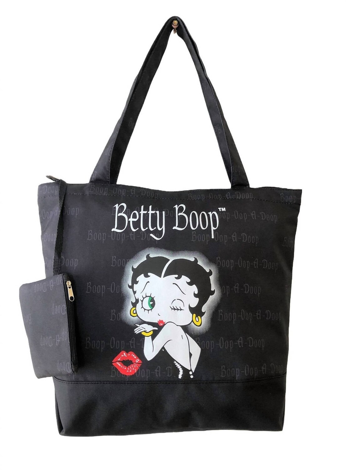 

Черная женская большая сумка Essential Betty Boop, черный