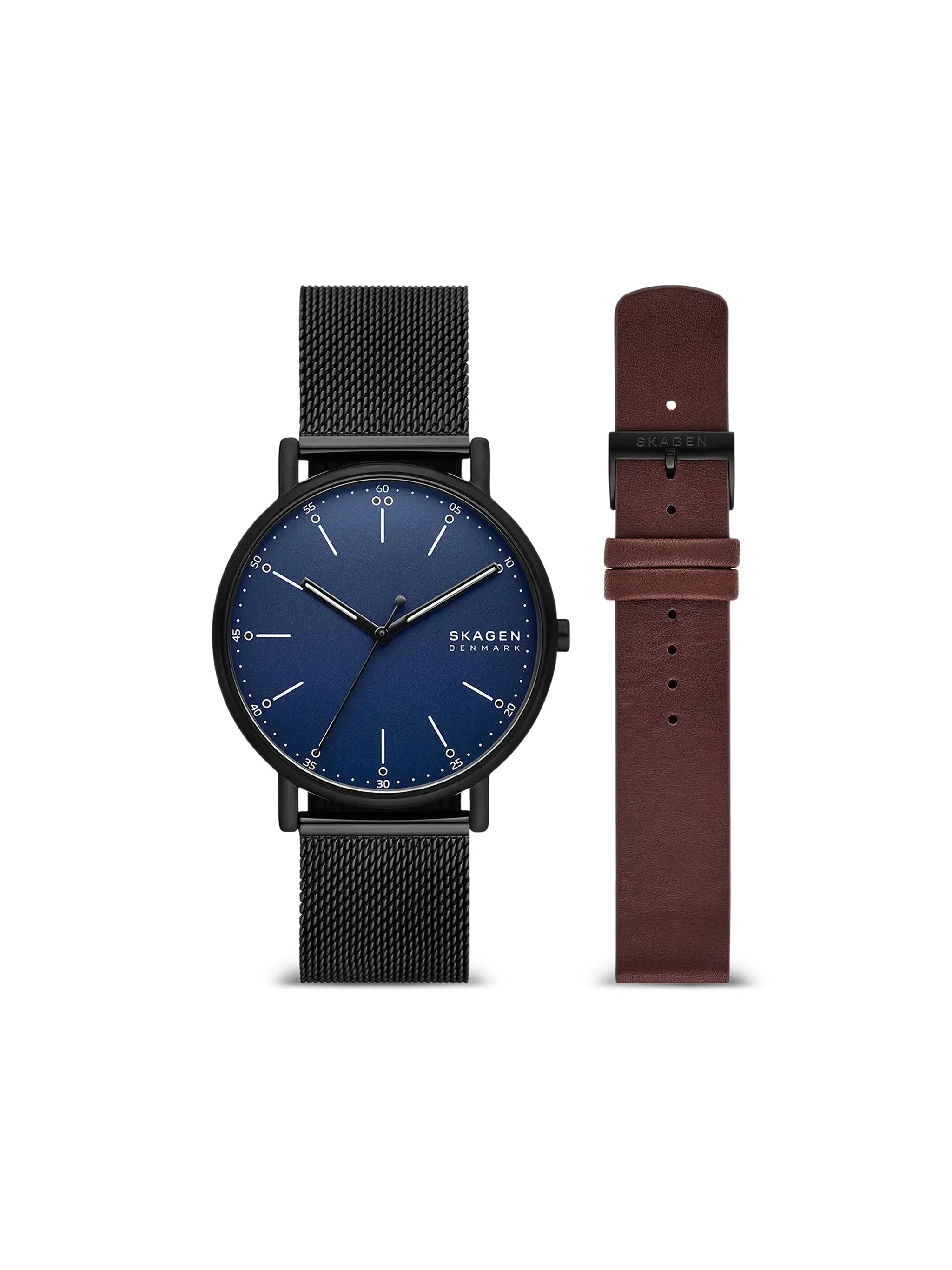 

Наручные часы 40 мм Skagen, синий