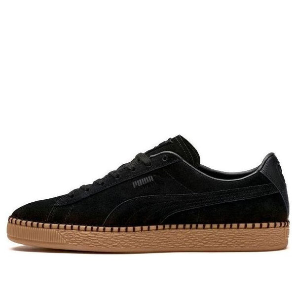 

Кроссовки suede classic blanket stitch 'black' Puma, черный